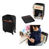 どこでもお化粧＆ネイル道具を持ち運び「美容師クローゼットスーツケース」