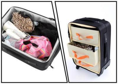 どこでもお化粧＆ネイル道具を持ち運び「美容師クローゼットスーツケース」