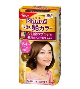 白髪の根元まで！新開発の「らく塗りブラシ」で艶やかな髪色へ！