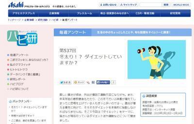 減量を断念する前にチェックしてみては？減量に関する調査の結果