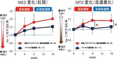 食べて日焼け止め効果のある物質発見