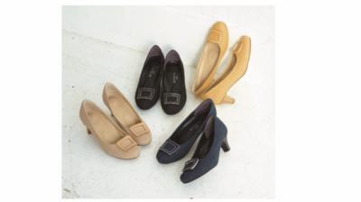 長く歩いても疲れない靴！“やみつきパンプス”から新デザイン＆カラー商品発売！