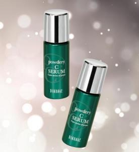 気になるところにのせやすい！『粉末状』の美容液