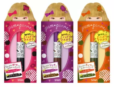 トレンドのカラーマスカラはポンポネにおまかせ！