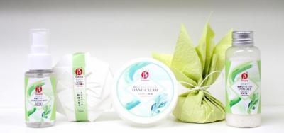 新緑の落ち着く香りでスキンケアを