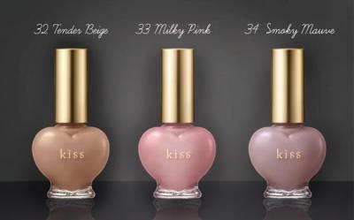 kissでしかける甘い罠。大人シックなネイルカラー3色が発売