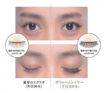 海外で主流のボリュームラッシュ！ボリュームはアップするのに付け心地は軽く長持ち