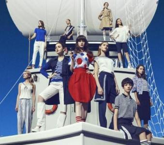 「パリ女性のフェミニンマリン」モチーフの素敵なコレクション販売！