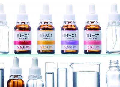 いつものケアに1品プラスするだけ！悩み別美容液『エファクト』誕生！