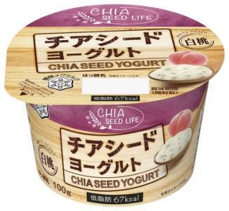 チアシードを美味しく手軽に！白桃とヨーグルトで朝食にも間食にもおすすめ！