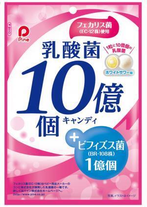腸内環境を改善するキャンディ発売！『乳酸菌10億個』