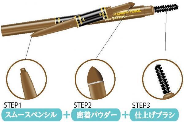 3つの機能を備えたアイブロウ、もう手に入れた？