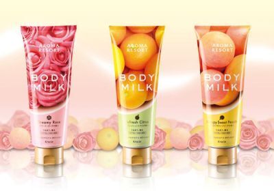 クラシエ　「アロマリゾート」より、香りのボディ用乳液　新発売