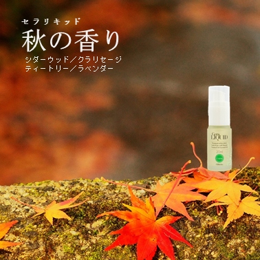 冷えや乾燥、のどの痛み！秋の悩みはセラリキッドのマッサージオイルで解決しよう