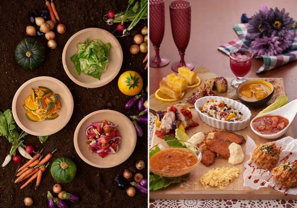 野菜たっぷりの秋ビュッフェ『秋のごちそう 収穫祭』 が期間限定で開催！／三尺三寸箸