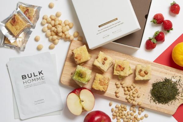 お菓子とメンズコスメ「バルクオム」のバレンタインBOX発売