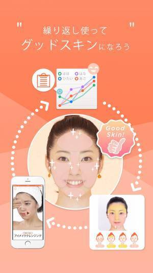 面倒くさいけどキレイになりたい人必見！パーソナルスキンケア提案アプリ