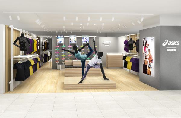 スポーツ女子集まれ！「アシックス ウィメン マロニエゲート銀座2」