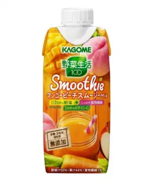 話題のヘルシースナッキングに最適！マンゴー×ピーチのスムージーが新登場