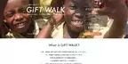 あなたが歩くと世界が変わる！歩いて社会貢献ができる「GiFT WALK」