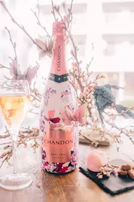 デジタル技術で都会の春を表現！「お花見 CHANDON 2017」