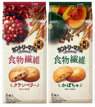 野菜と果物のおいしさぎっしり！食物繊維も摂れる、新・カントリーマアムが誕生