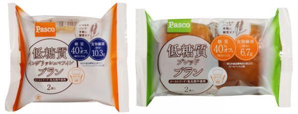 無理せずおいしくロカボ生活　Pascoから低糖質パン2種が登場