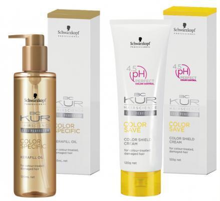 髪の内から外からケア！カラーヘア用、洗い流さないトリートメント2種！