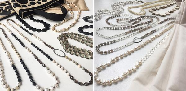 弾けたい夏だけど、あえてシックなアクセサリーできめる夏