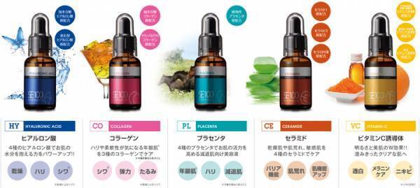 リニューアルした高濃度美容原液で自分専用美容液が作れる