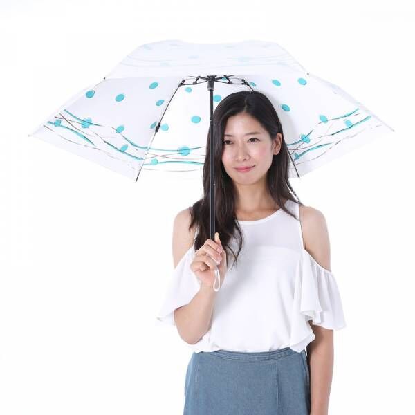 「かわいい」だけじゃない！いいことづくしの白い日傘に新柄登場！