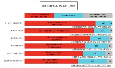 資生堂「TSUBAKI」ネガティブな意見のユーザーに調査を決行。リニューアルで約7割がポジティブな印象へ