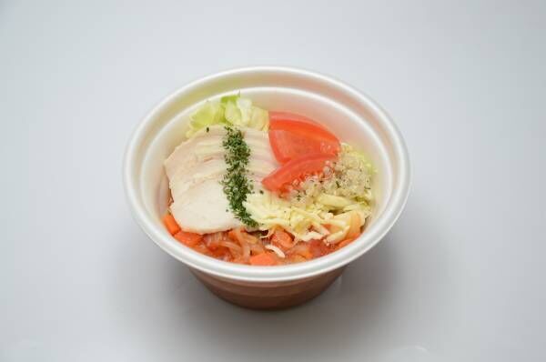 セブン‐イレブン、1日に必要な野菜の1／2を摂れるパスタ＆スープを新発売