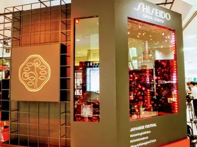 資生堂新メイクアップ先行発売イベント「JAPANESE FESTIVAL」伊勢丹新宿店にて開催中