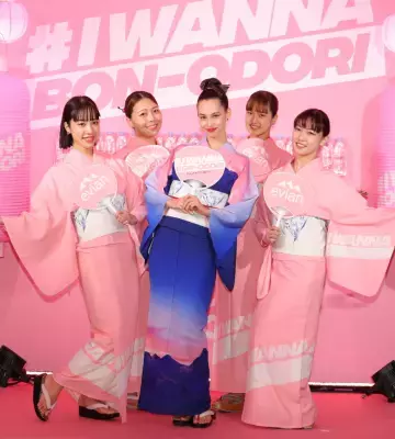 盆踊りイベントに水原希子さんが浴衣で登場！「#IWANNA BON-ODORI」