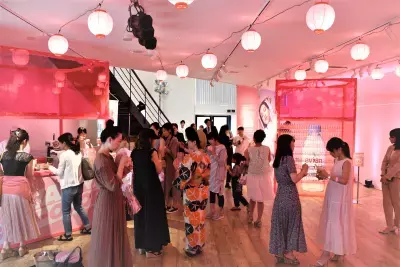 盆踊りイベントに水原希子さんが浴衣で登場！「#IWANNA BON-ODORI」