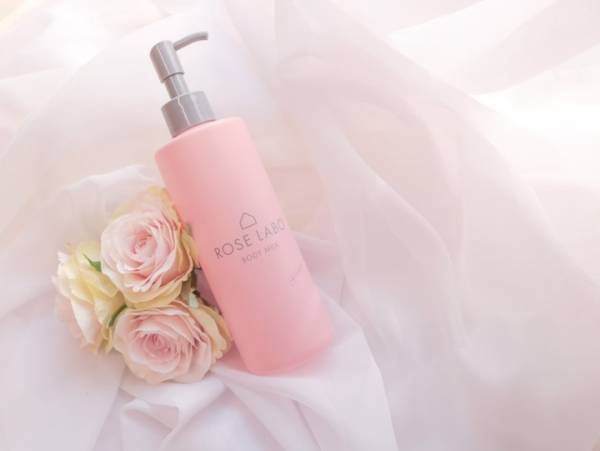 食用バラを使用した『ローズボディミルク』先行予約スタート