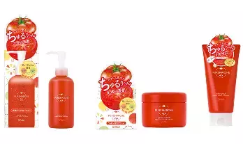 新鮮なトマトで作ったスキンケアアイテムを発売