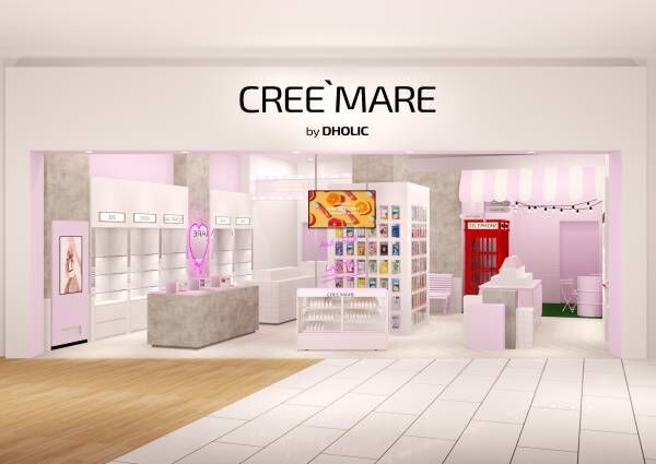 話題の韓国コスメ勢揃い！CREE`MARE by DHOLICの店舗が続々オープン