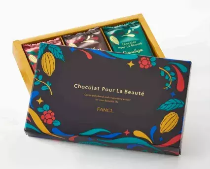 美容や健康に役立つ成分を贅沢に配合したチョコレート