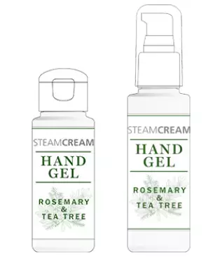 緊急発売！スチームクリームがエタノール配合ハンドジェル開発