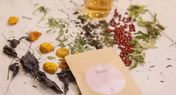 ハーブティー『Tea by MEGURIE Basic』でホッと一息