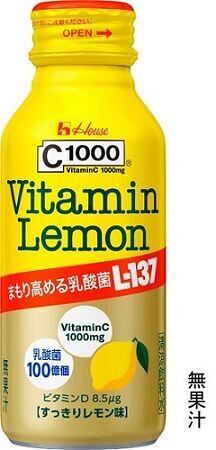 「C1000ビタミンレモン」に乳酸菌がプラス！より強力に