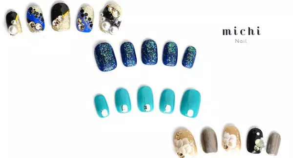 左右非対称デザインが登場！個性的なネイルチップを発売