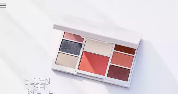様々な色合いを楽しめる「HIDDEN DESIRE PALETTE」限定発売