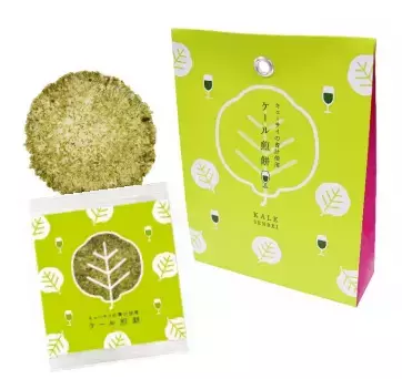 福岡土産「めんべい」×キューサイ「ケール煎餅」販売開始