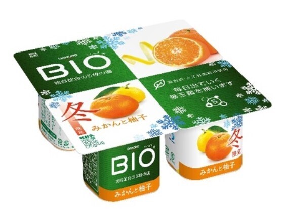冬の腸活に。季節限定の『ダノンビオ みかんと柚子』でおなかの調子を整えよう！