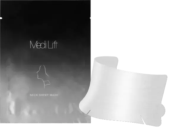 首元の年齢サインを徹底ケア！「メディリフト」より首専用シートマスク誕生