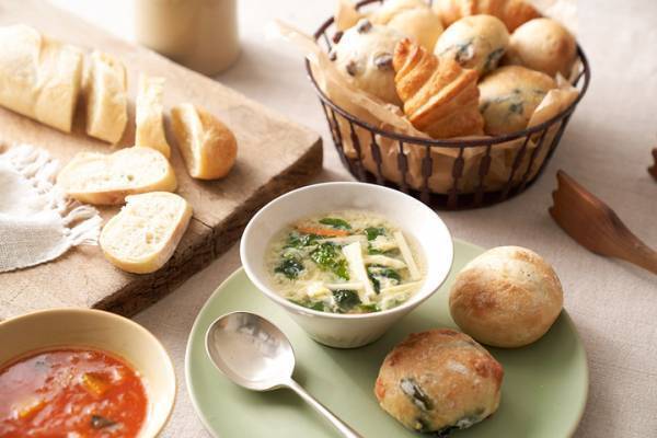 ヘルシーなパンとスープのセットで、ココロとカラダを整えよう！