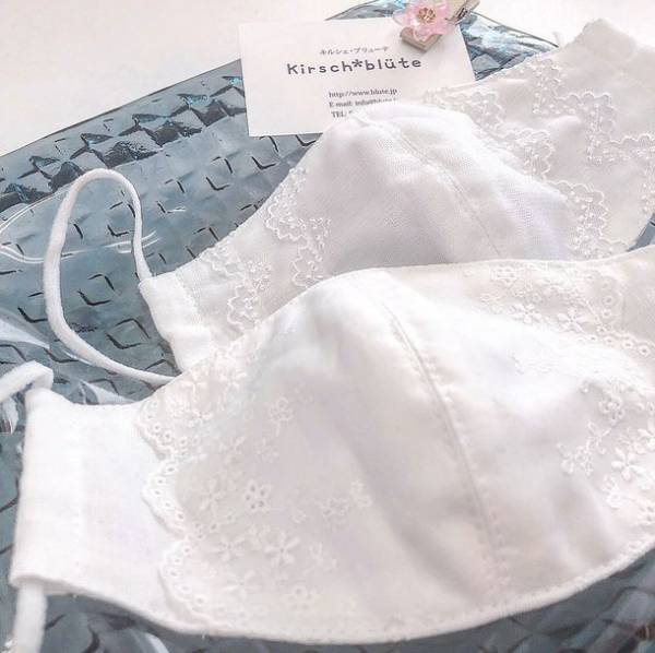 接客業の女性にオススメ！営業再開時にお洒落マスクを